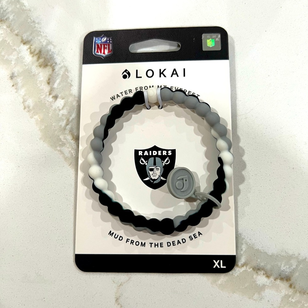 NFL Raiders Lokai Bracelet